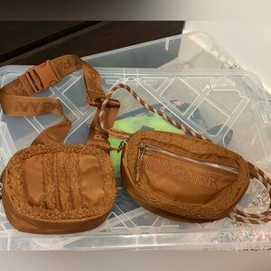 Ivy Park Brown Crossbody Bag Set